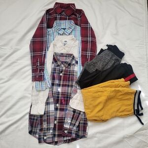 🎠BUNDLE OF 7 Pieces. Shirts / Pants. Andy & Evan/PLACE/OLD NAVY/PUMA. Size 5.
